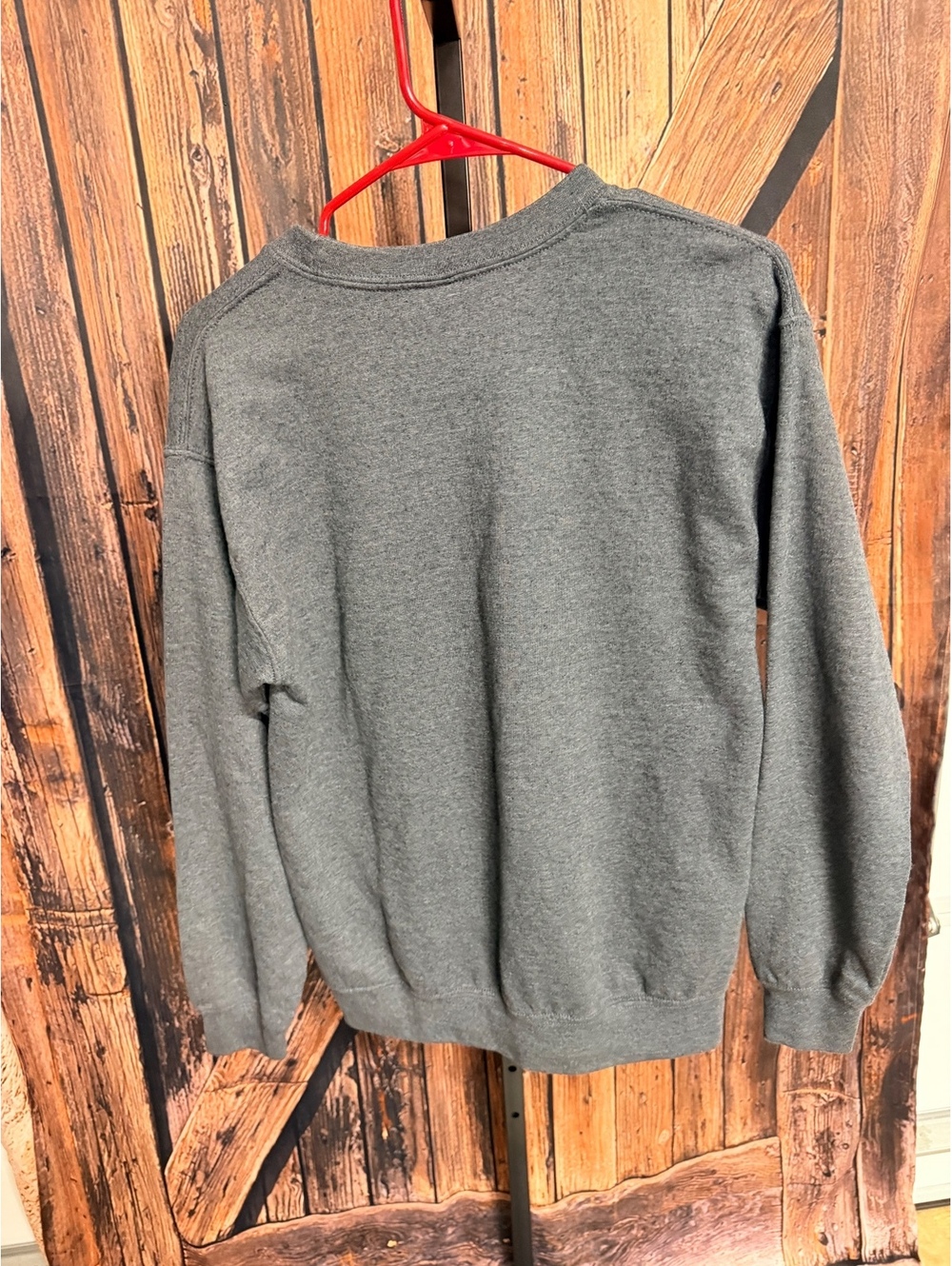 Simply Southern Gray Crewneck Sweatshirt with Yellow Text Size Small - Picture 3 of 3